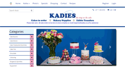 Desktop Screenshot of kadies.co.za