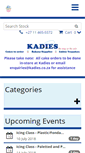 Mobile Screenshot of kadies.co.za